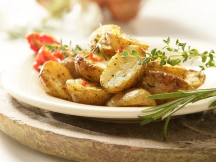 Halve aardappel met schil (Peka)