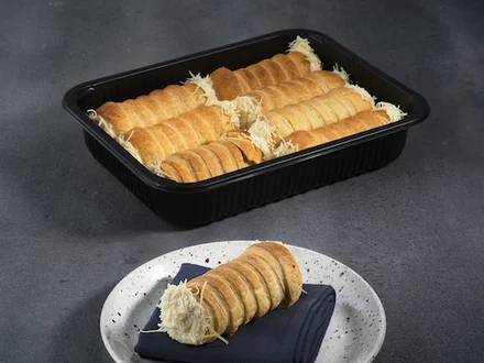 Kaas-garnaalrolletjes (Mealius)