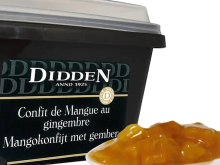 Mangokonfijt met gember (Didden)