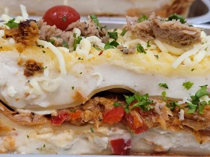 Tonijnlasagne (Mealius)